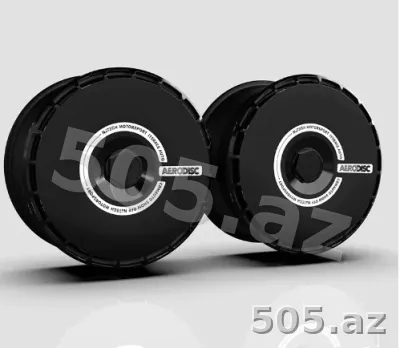 Disk Qapağı (Təkər Kalpağı) — Aerodinamik Disk Örtüyü, Ağ / Qara - 3
