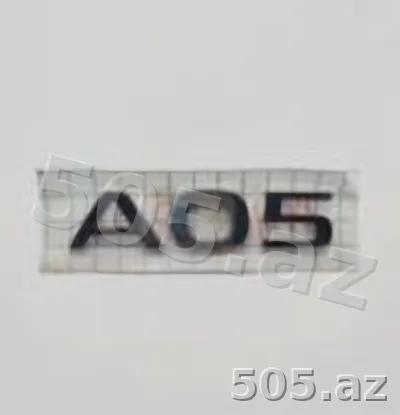 Changan A05 üçün arxa buferin "A05" yazısı